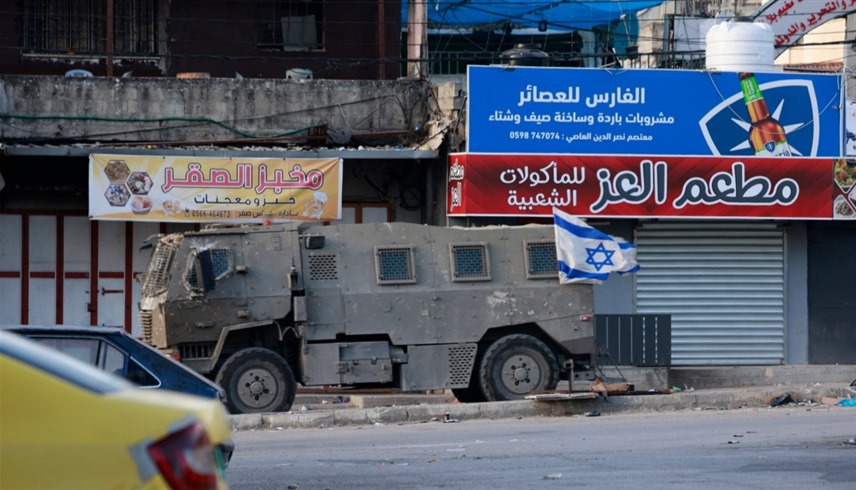 القوات الإسرائيلية في الضفة الغربية (أ ف ب)