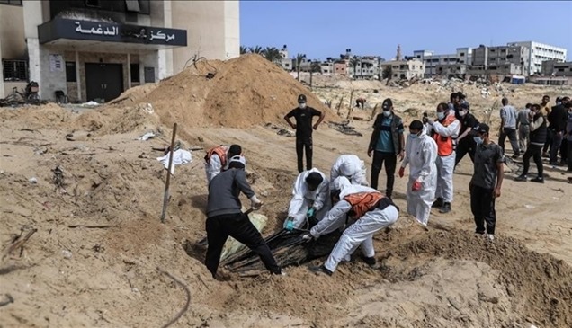 مجلس الأمن يطالب بالتحقيق في مقابر جماعية في غزة