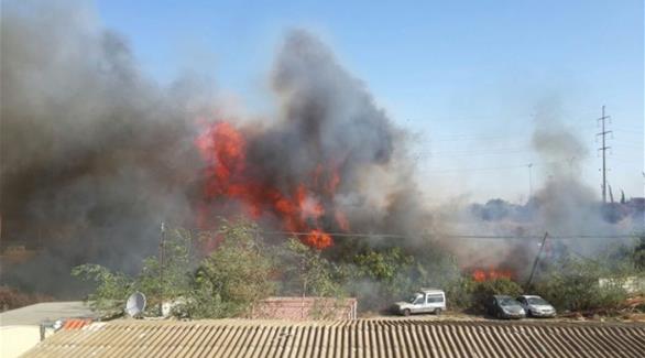 حريق في حيفا (أرشيف)