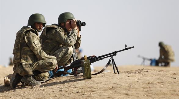 جنود أتراك قرب الحدود السورية (أرشيف)