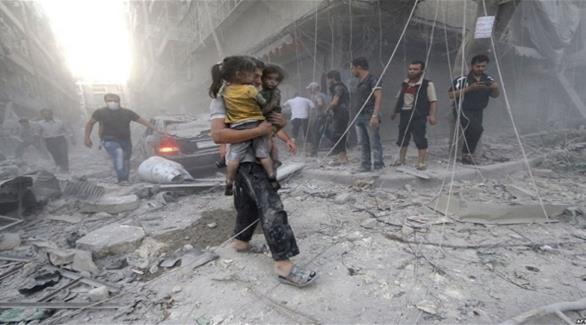 جراء القصف في سوريا (أرشيف)