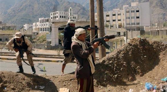 عناصر من المقاومة الشعبية في اليمن (أرشيف)