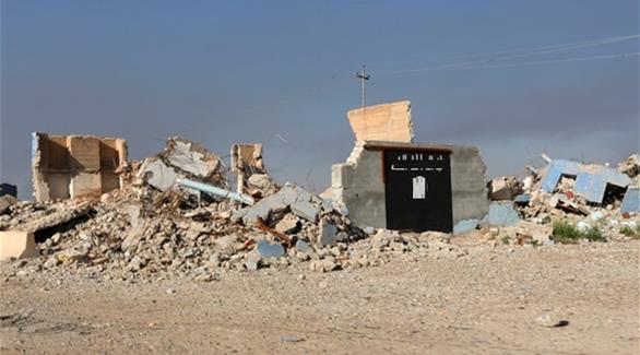 تفجير معمل لداعش يحتوي على 200 عبوة ناسفة في قرية الزوية العراقية (أرشيف)