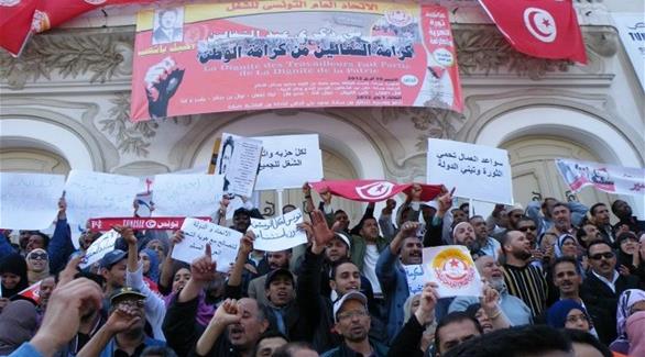 احتجاجات في تونس (أرشيف)