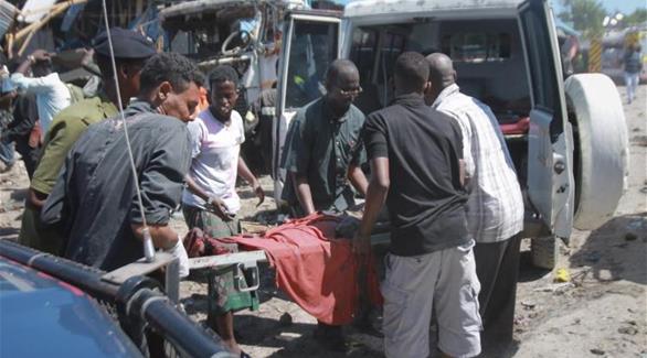 ضحايا التفجير في مقديشو (أرشيف)