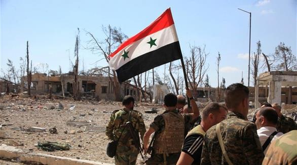 جنود سوريون في حل (أرشيف)