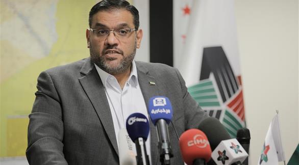 رئيس الائتلاف الوطني لقوى الثورة والمعارضة السورية أنس العبدة (أرشيف)