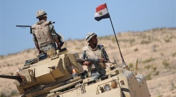 الجيش المصري في سنلء (أرشيف)