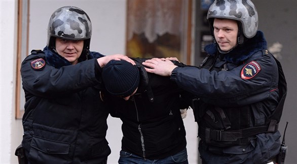 الشرطة الروسية تعتقل أحد المطلوبين (أرشيف)