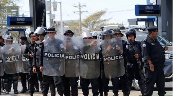 عناصر الشرطة في نيكاراغوا (أرشيف)