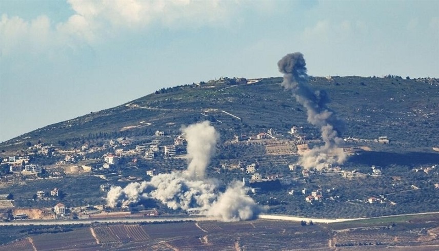 تصاعد الدخان في جنوب لبنان بعد قصف إسرائيلي (أرشيف)