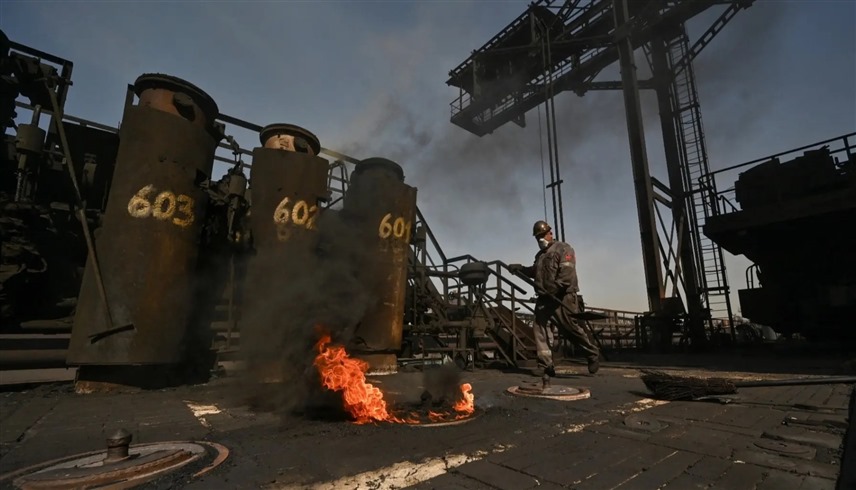 حريق في منشأة طاقة روسية بعد قصف أوكراني (أرشيف)