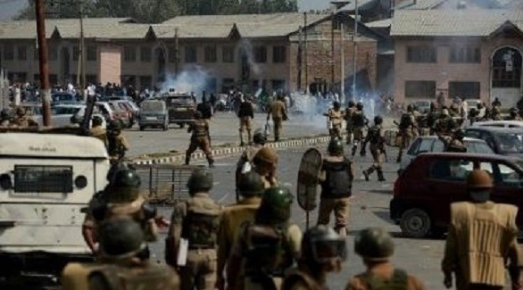 اشتباكات بين الشرطة والمتمردين في كشمير (أرشيف)