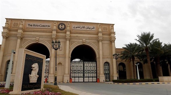 بوابة فندق الريتز كارلتون في السعودية (أرشيف)