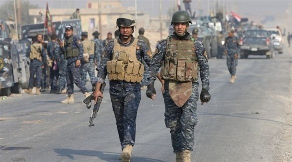 قوة من الشرطة العراقية في تكريت (أرشيف)