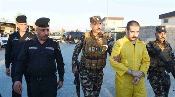 قوات عراقية تعتقل الداعشي رسول العلياوي (تويتر)