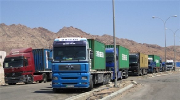 شاحنات أردنية (أرشيف)