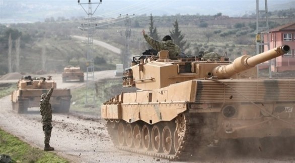 الجيش التركي  يستخدم دبابات "ليوبارد" الألمانية في بسوريا (أرشيف)
