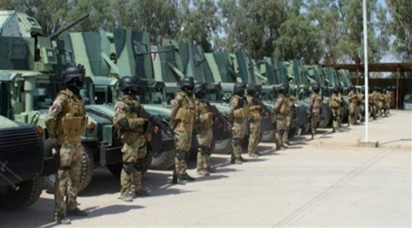 قوات أمنية عراقية تتسلم قاعدة الحبانية الجوية (أرشيف)